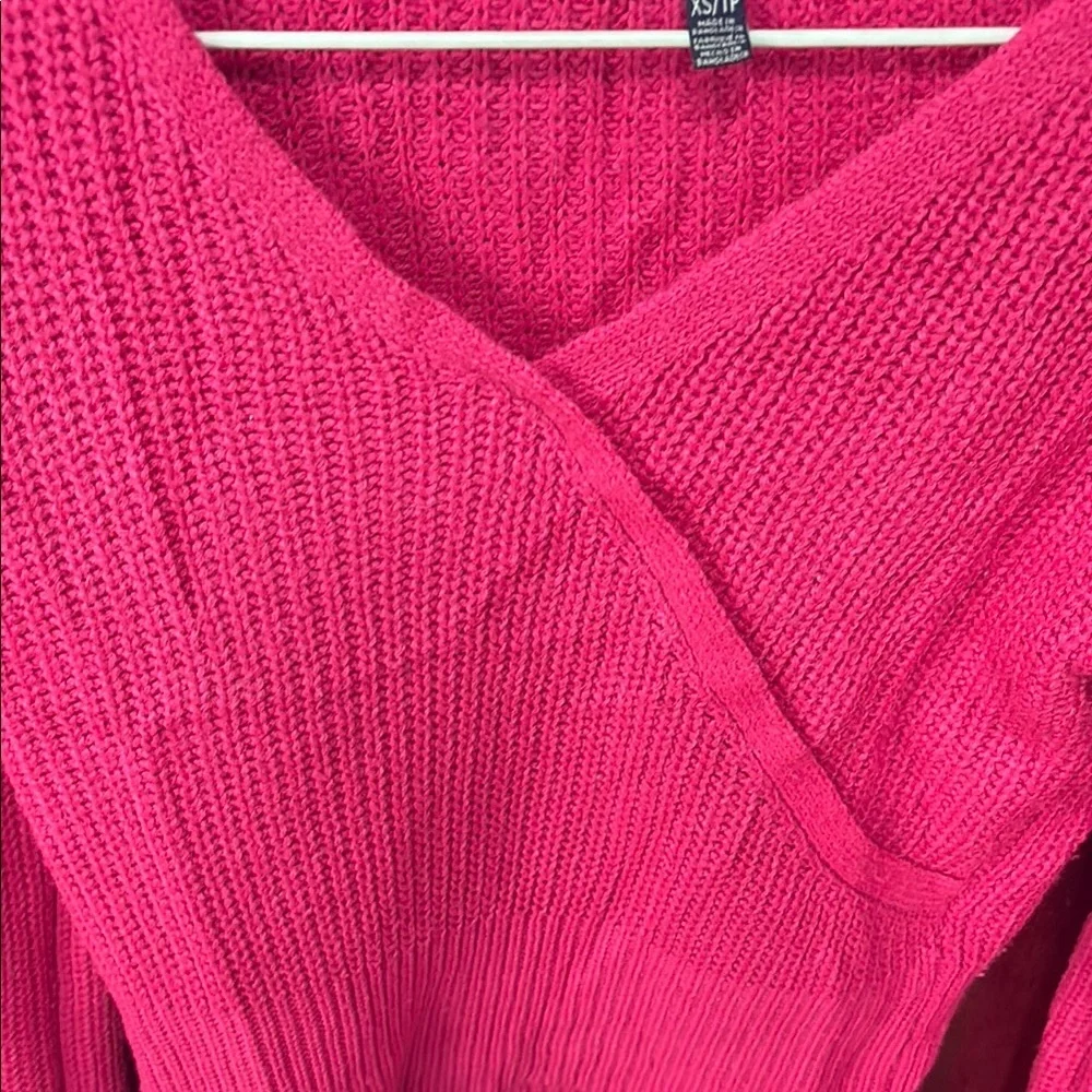 Pink Knit Sweater - Picture 2 of 4